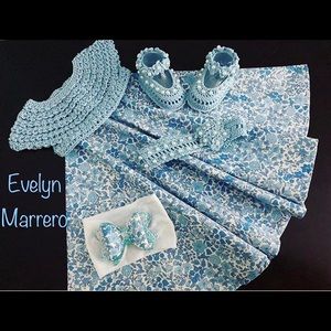 Baby Girl Handmade Set